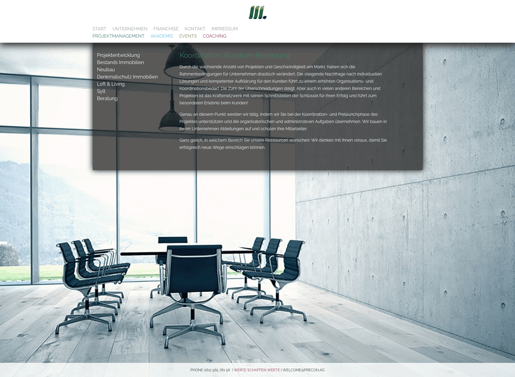 Homepage Entwicklung für Finanzdienstleister durch Ronald Wissler | Visuelle Kommunikation