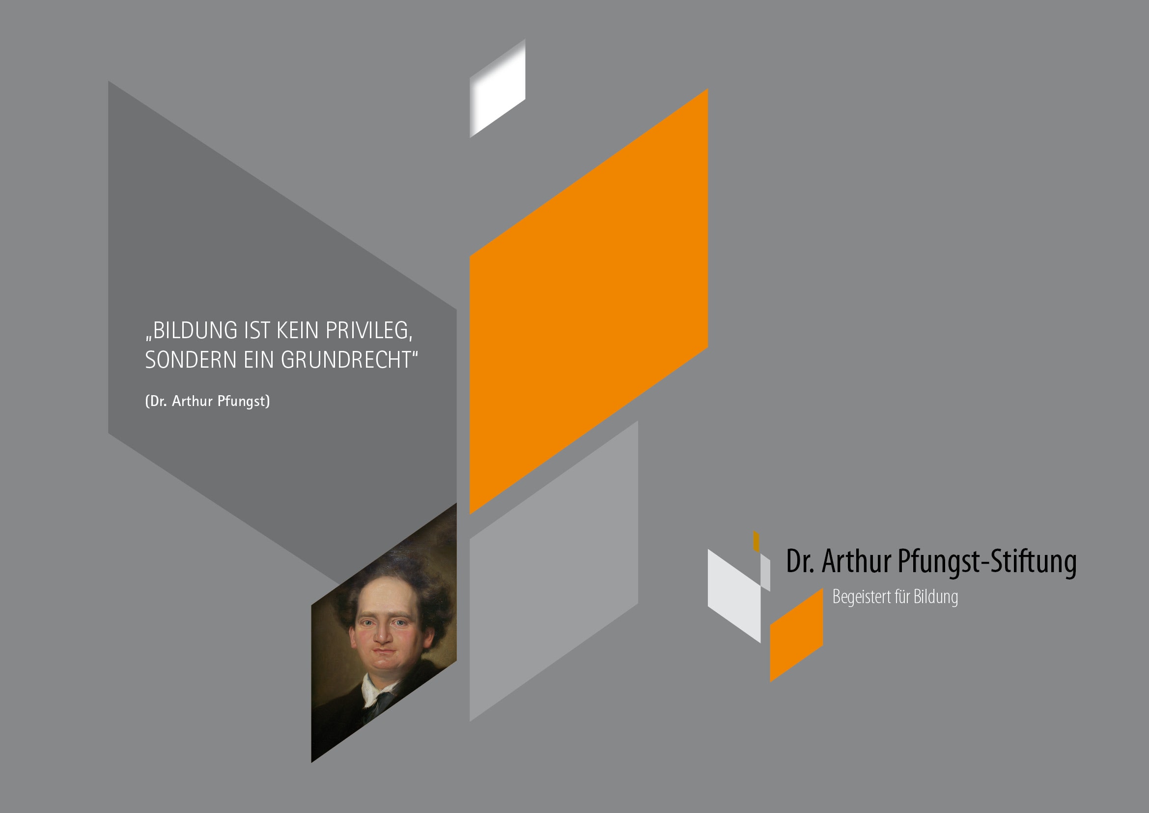 Corporate Design und Homepage Entwicklung für Dr. Arthur Pfungst-Stiftung durch Grafik-Designer Ronald Wissler