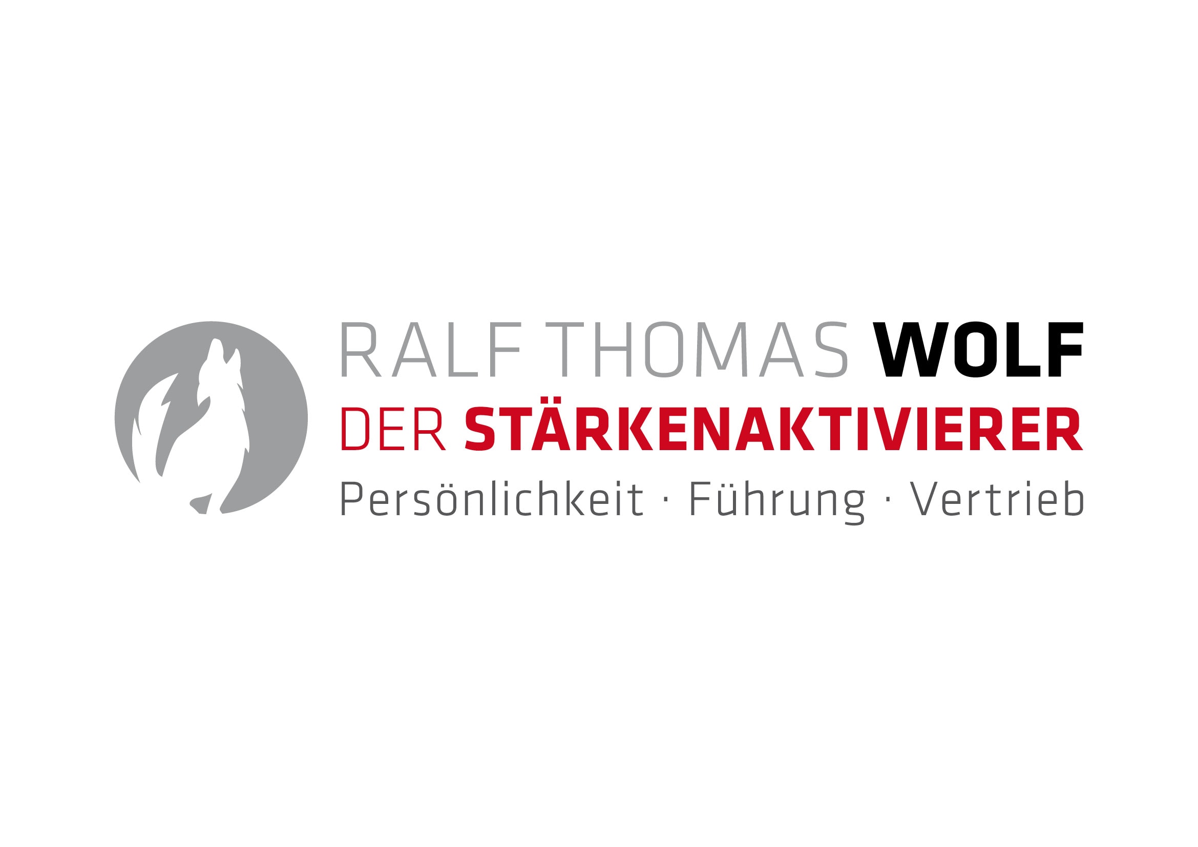 Logo Entwicklung und Programmierung der Homepage „Der Stärkenaktivierer“ für Trainer und Coach Ralf Thomas Wolf durch Grafik-Designer Ronald Wissler