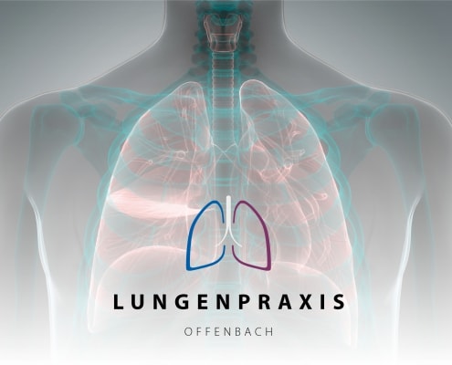 Corporate Design, Logodesign und Homepage Entwicklung für Lungenzentrum Offenbach