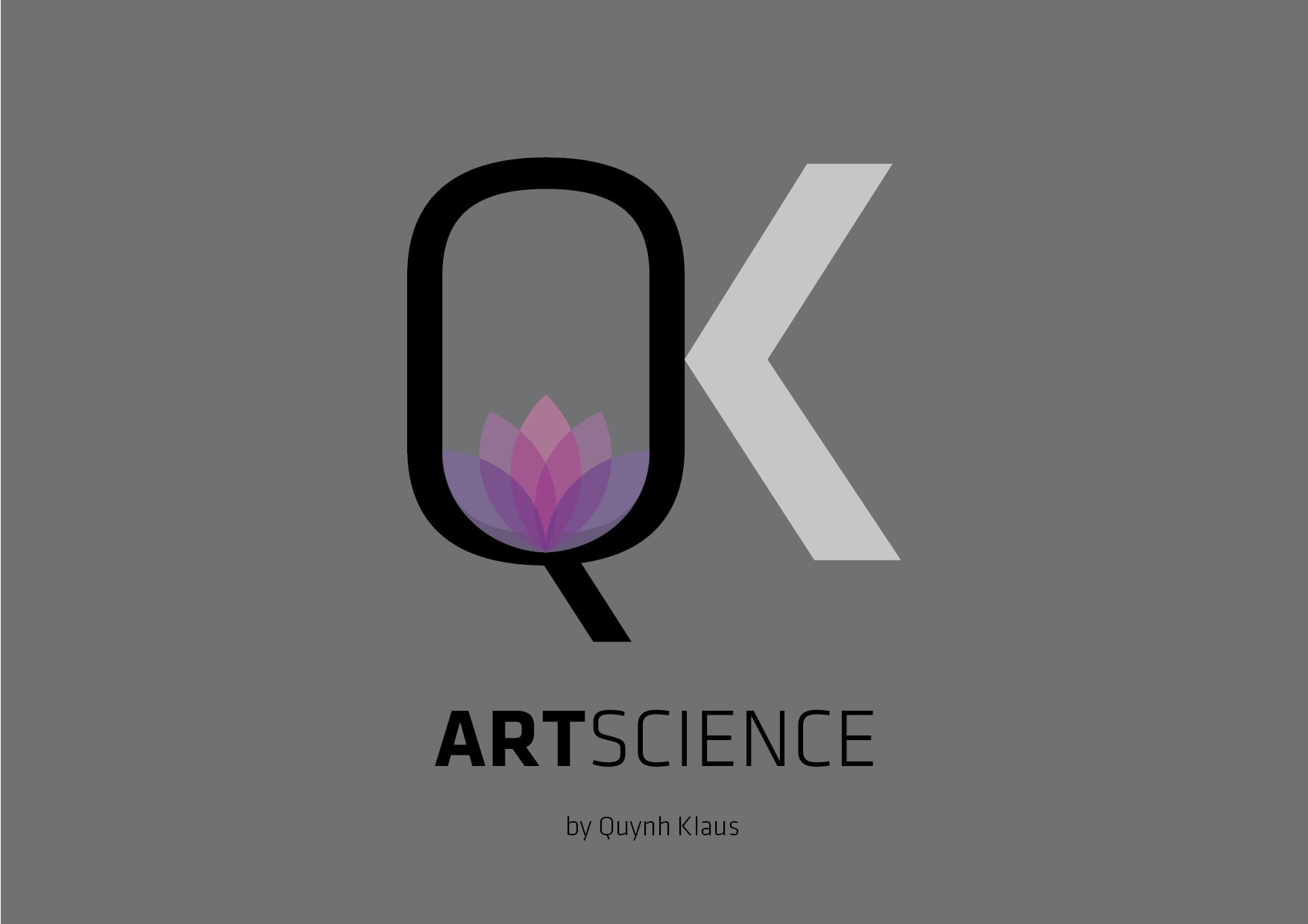 Entwicklung Logo für Quynh Klaus ARTSCIENCE