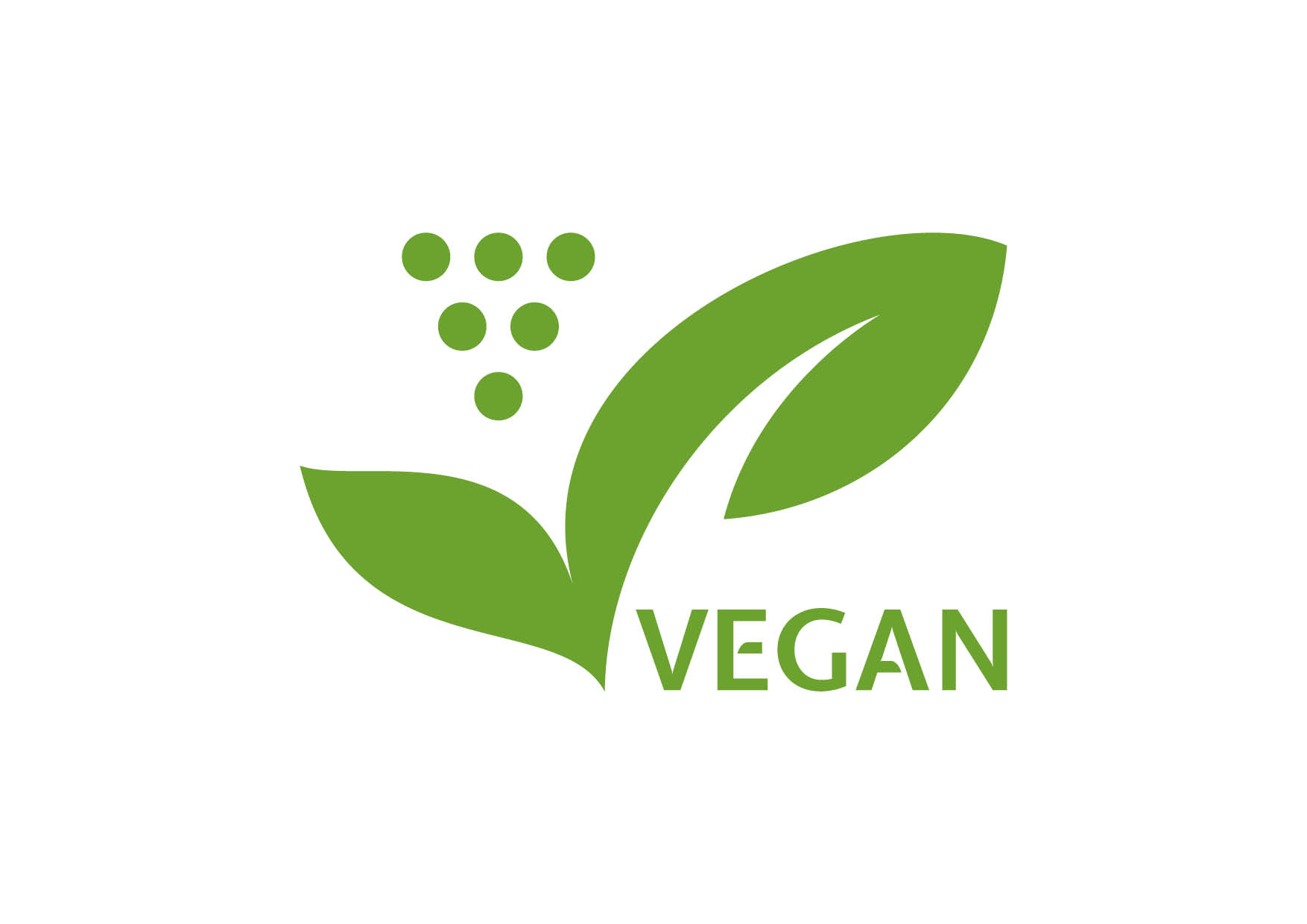 Entwicklung Logo / Siegel „Vegan“ für Weingut durch Grafik-Designer Ronald Wissler