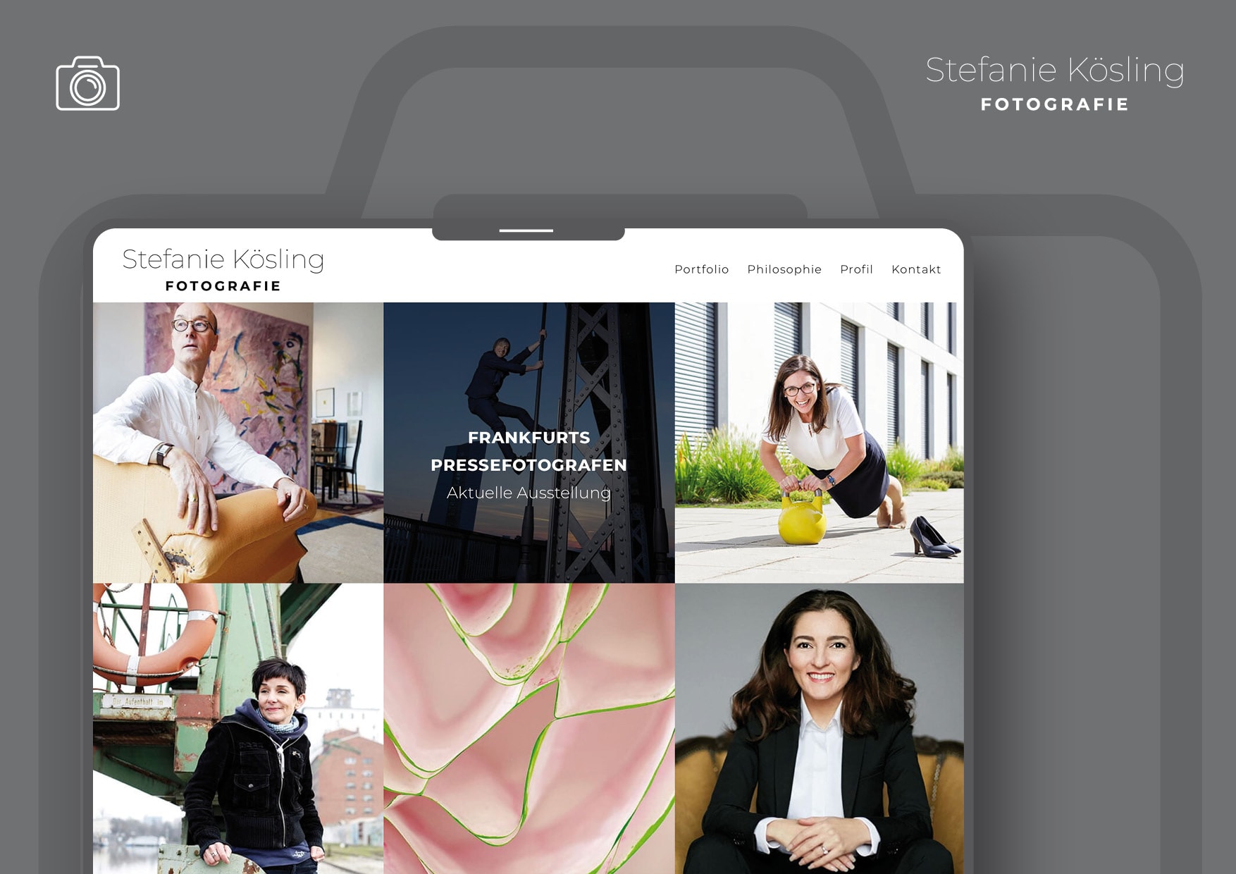 Erfolgreicher Webdesign Relaunch Homepage Fotografin durch Webdesigner Ronald Wissler