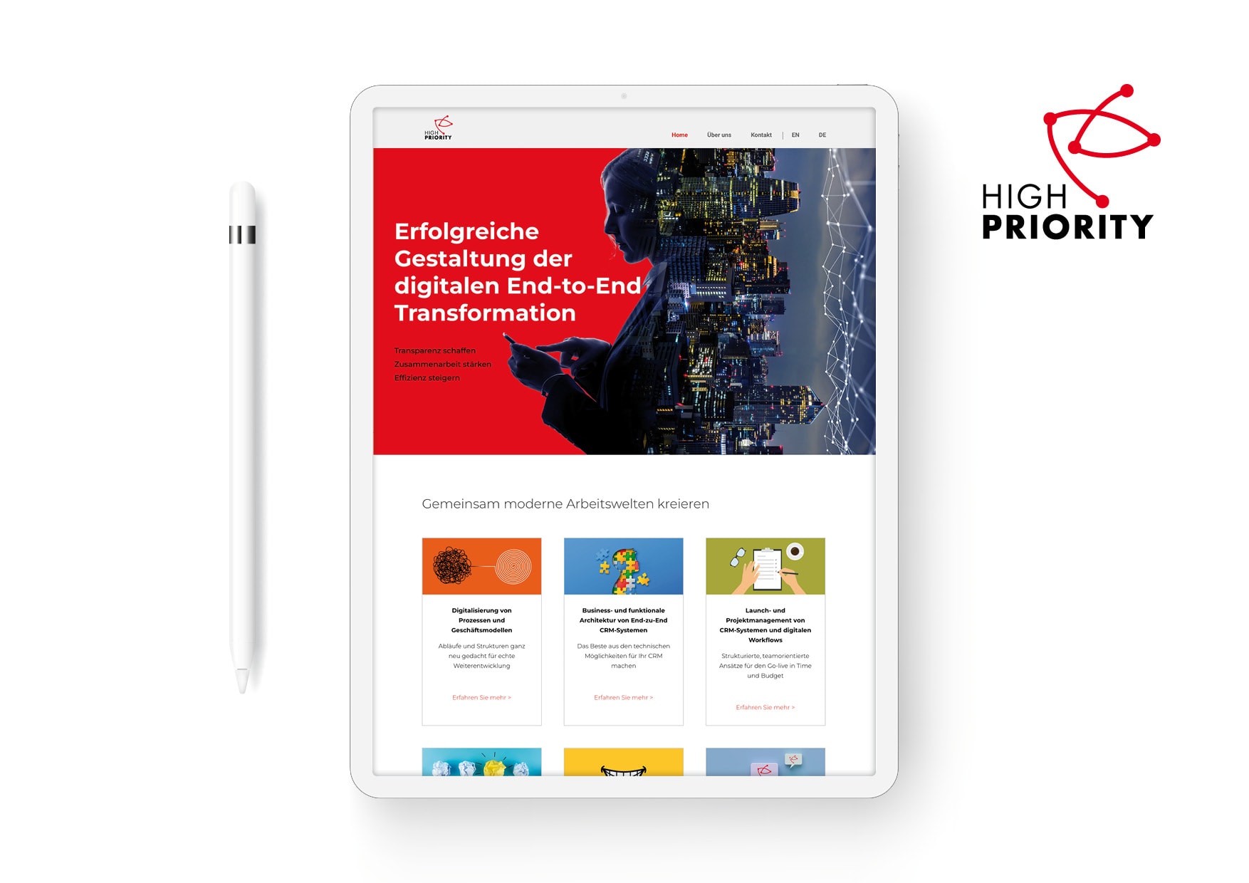 Relaunch Webdesign und Programmierung der Homepage für Beratungsunternehmen durch Webdesigner Ronald Wissler 